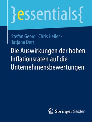 cover image of Die Auswirkungen der hohen Inflationsraten auf die Unternehmensbewertungen